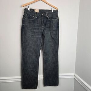 NWT Levi's Mens Dark Wash Denim Straight Leg 514 Jeans‎ Sz 32x30 Classic Casual